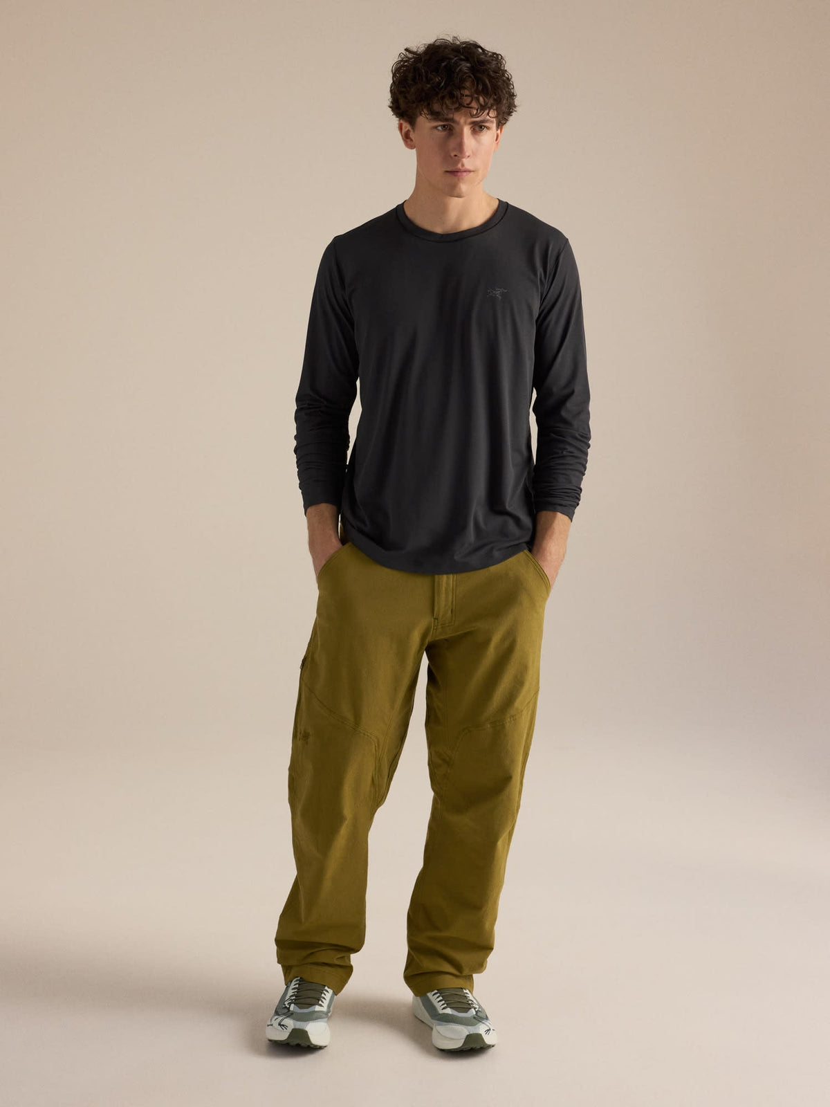 Cormac Crew Neck Shirt LS Men's