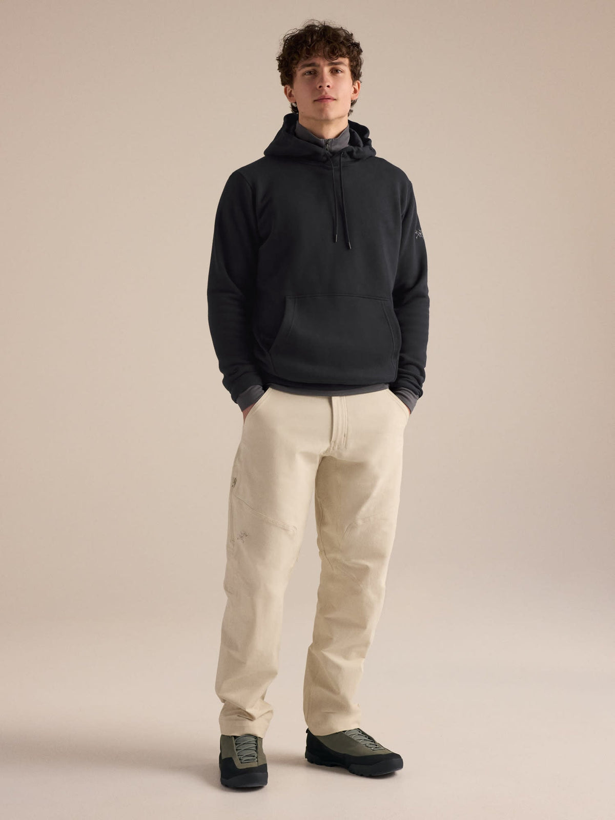 Emblem Fleece Hoody Men's