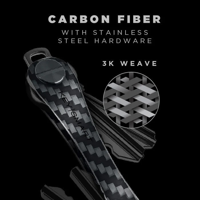 KeySmart Keyholder Carbon Fiber 3k