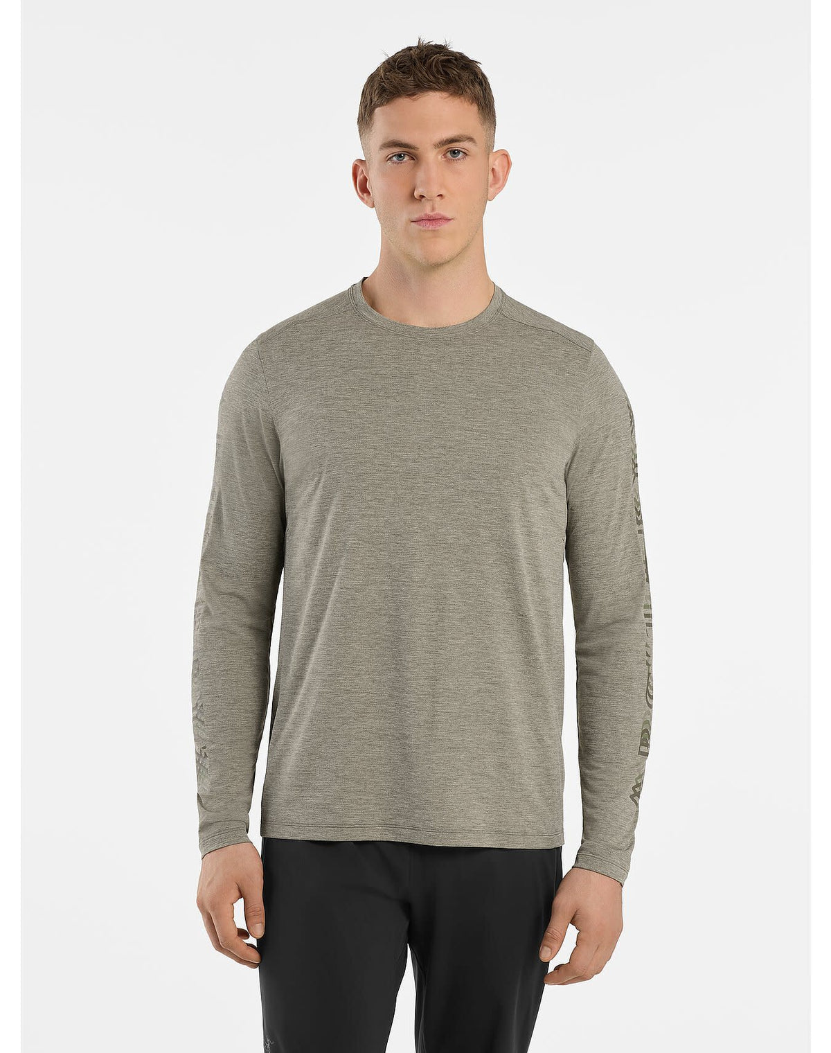 Cormac Logo Crew Neck Shirt LS Men's