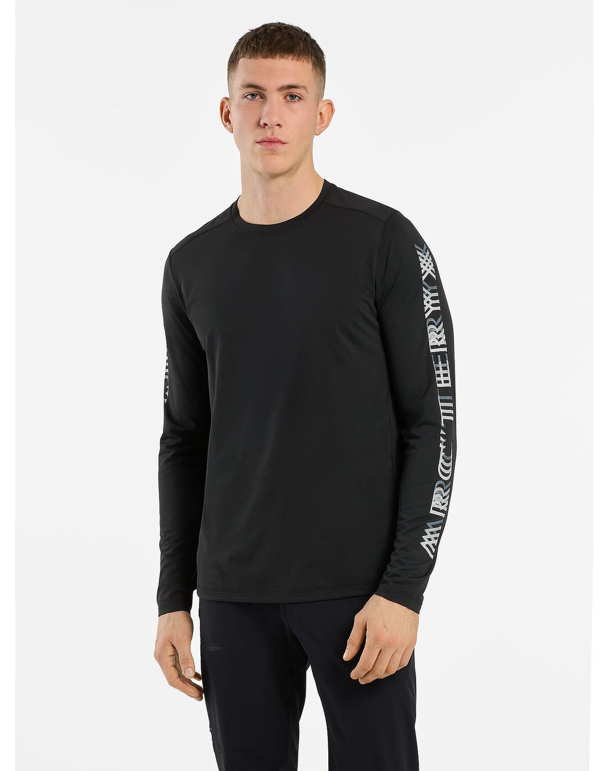 Cormac Logo Crew Neck Shirt LS Men's