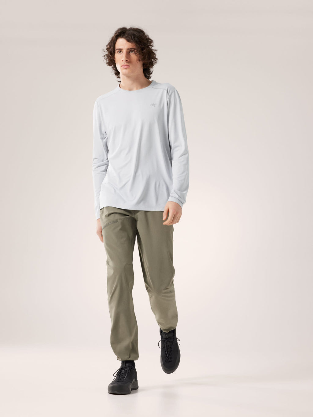 Cormac Crew Neck Shirt LS Men's
