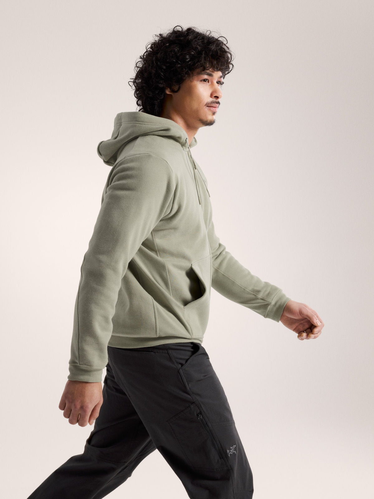 Emblem Fleece Full Zip Hoody Men's