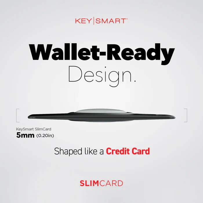KeySmart SlimCard Black 2pk